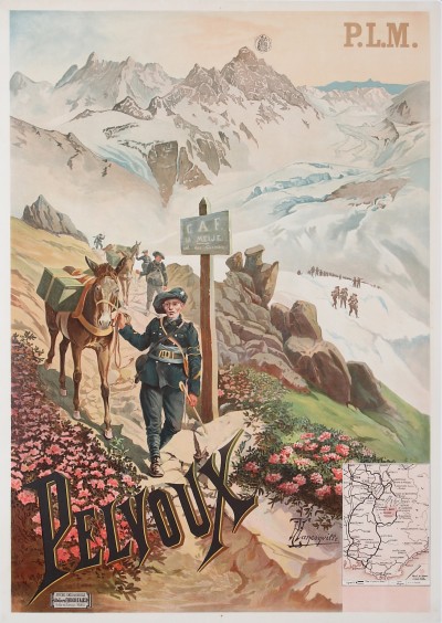For sale: PLM PELVOUX Chasseurs Alpins au Col des Chamoix La MEIJE