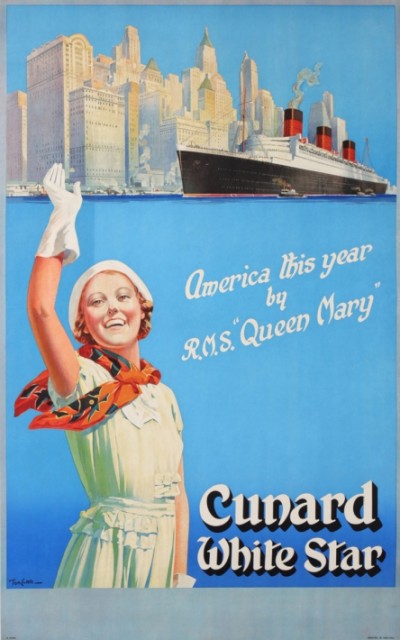 For sale: UNARD WHITE STAR QUEEN MARY