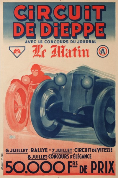 For sale: CIRCUIT DE DIEPPE COURSE AUTOMOBILE ACF