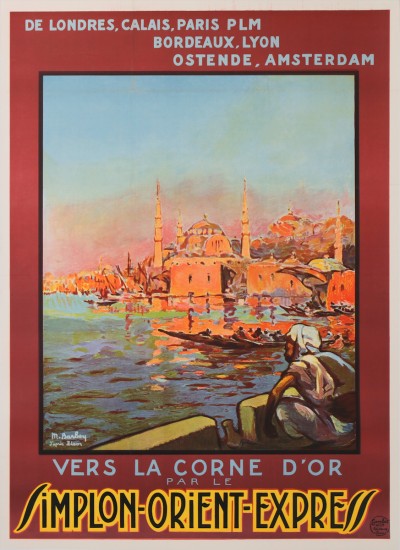 For sale: VERS LA CORNE D OR PAR LE SIMPLON-ORIENT-EXPRESS