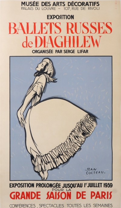 For sale: BALLETS RUSSES DE DIAGHILEW MUSÉE DES ARTS DÉCORATIFS EXPOSITION PAR SERGE LIFAR