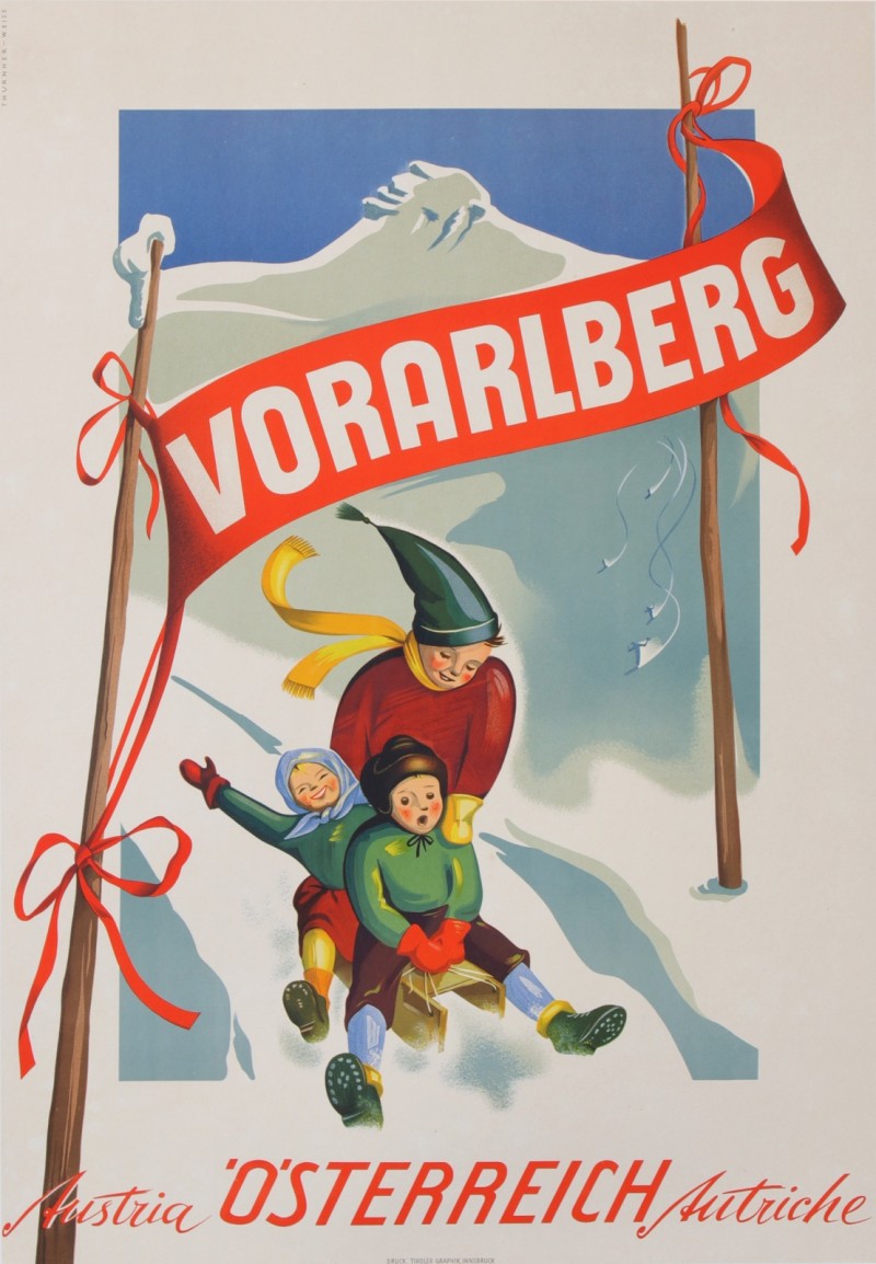 For sale: VORARLBERG OSTERREICH  LAND OF WINTERSPORT AUTRICHE AUSTRIA
