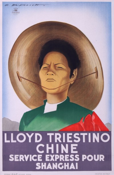 For sale: LLOYD TRIESTINO CHINE SERVICE EXPRESS POUR SHANGHAI