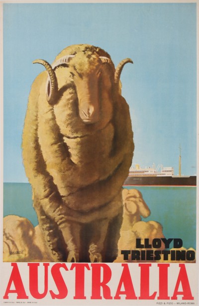 For sale: AUSTRALIA LLOYD TRIESTINO