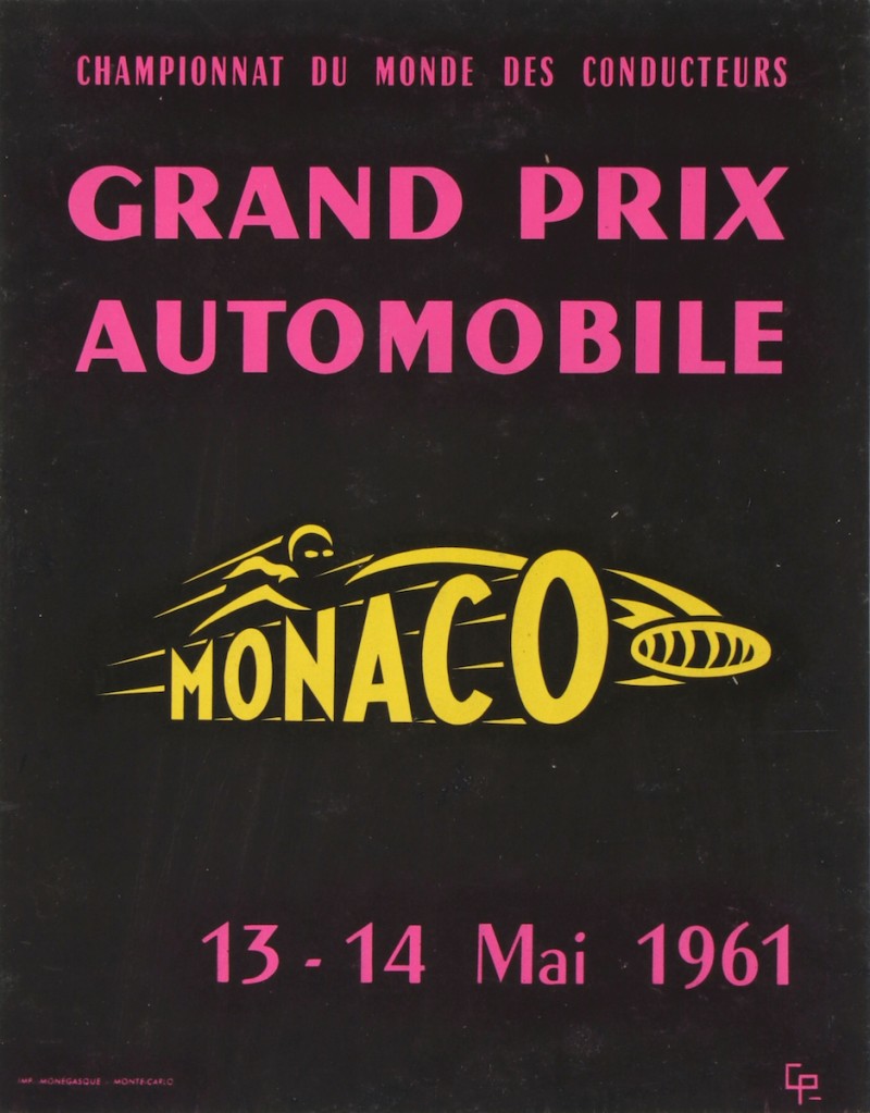 For sale: GRAND PRIX AUTOMOBILE MONACO 1961