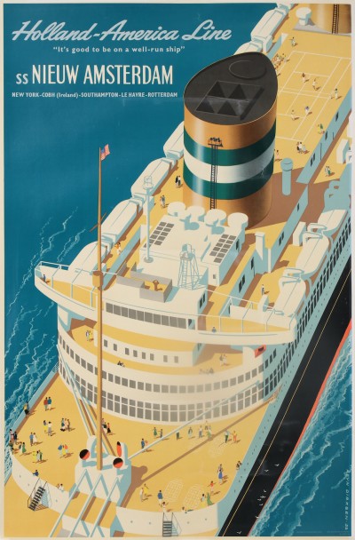 For sale: HOLLAND AMERICAN LINE SS NIEUW AMSTERDAM