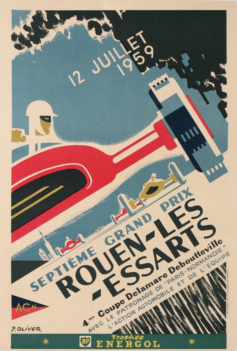 For sale: 12 JUILLET 1959 SEPTIEME GRAND PRIX AUTOMOBILE ROUEN LES ESSARTS