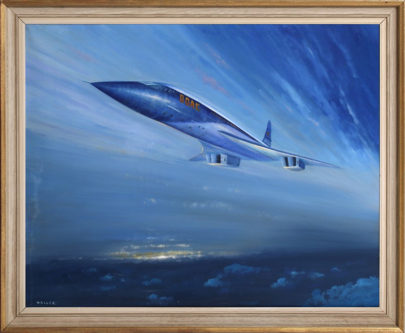 For sale: BOAC CONCORDE by WALLER