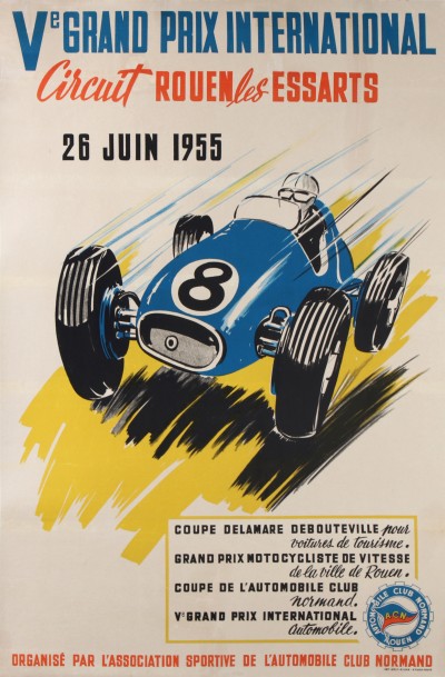 For sale: Ve GRAND PRIX AUTOMOBILE CIRCUIT ROUEN LES ESSARTS