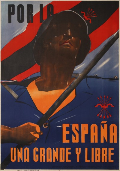 For sale: POR LA ESPANA UNA GRANDE Y LIBRE FALANGISTES