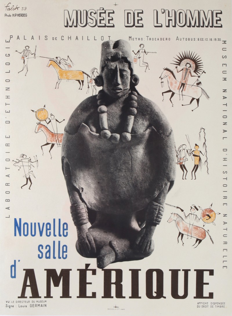 For sale: MUSEE DE LHOMME NOUVELLE SALLE AMERIQUE