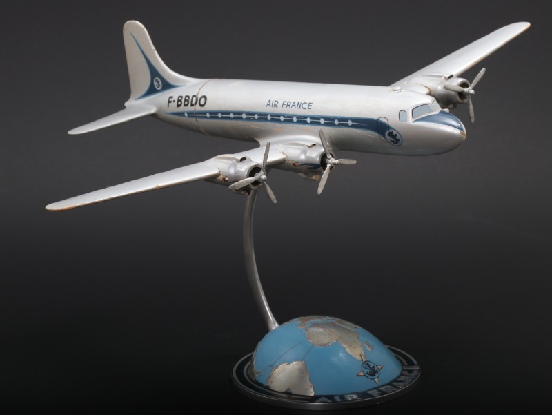 AIR FRANCE DOUGLAS DC4 F-BBDO CIEL DE SAVOIE 1946 MAQUETTE AGENCEReduct  models from ANONYME ANONYM