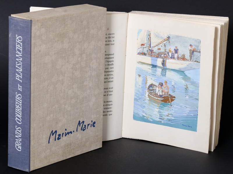 For sale: LIVRE D'OR DU YACHTING PARIS 1957 GRANDS COUREURS ET PLAISANCIERS