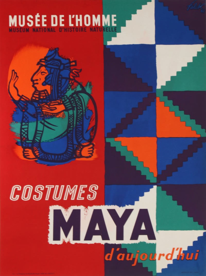 For sale: MUSEE DE L HOMME COSTUMES MAYA D AUJOURD HUI