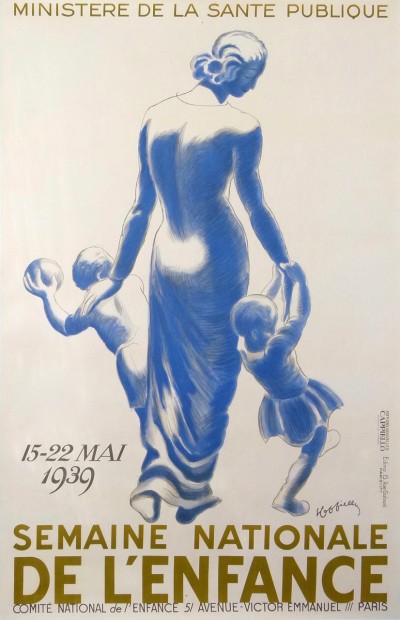 For sale: SEMAINE NATIONALE DE L'ENFANCE 15-22 MAI 1939 MINISTERE DE LA SANTE PUBLIQUE