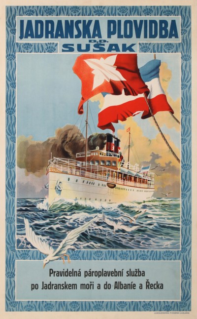 For sale: JADRANSKA PLOVIDBA  DD SUSAK  SERVICE DE BATEAU FAIR PARO SUR LA MER ADRIATIQUE