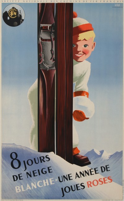 For sale: 8 JOURS DE NEIGE BLANCHE - UNE ANNEE DE JOUES ROSES