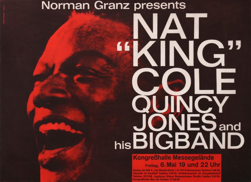 For sale: NORMAN GRANZ FESTIVAL JAZZ  NAT KING COLE  QUINCY JONES
