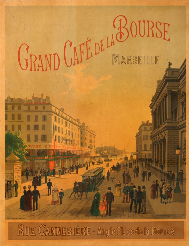 For sale: MARSEILLE CANEBIERE GRAND CAFE DE LA BOURSE