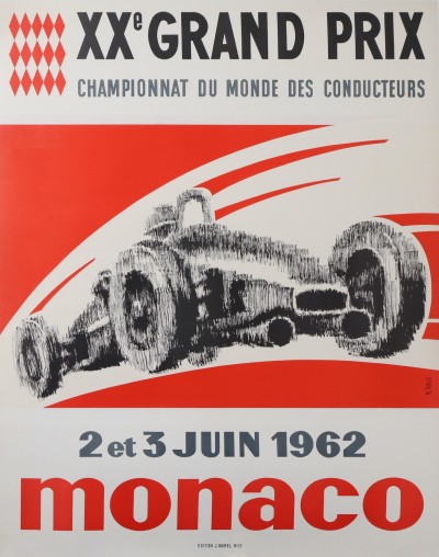 For sale: MONACO XXe GRAND PRIX AUTOMOBILE