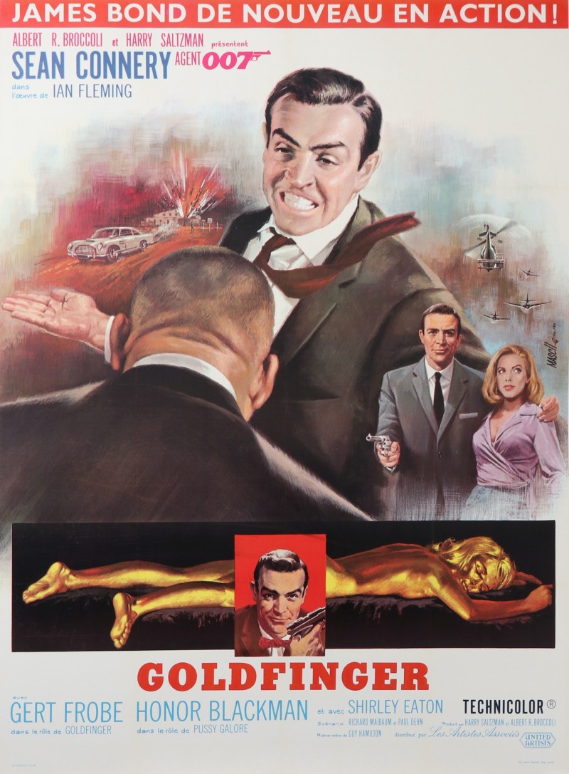 For sale: GOLDFINGER JAMES BONND 007 SEAN CONNERY