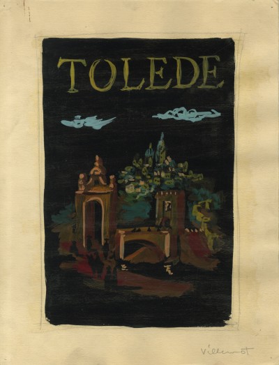 For sale: VILLEMOT TOLEDE ESPAGNE  projet de l'affiche