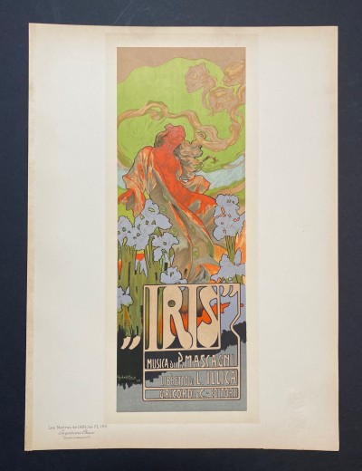 For sale: HOHENSTEIN  IRIS  LES MAITRES DE L'AFFICHE PL.180
