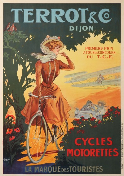 For sale: TERROT  Dijon CYCLES MOTORETTES LA MARQUE DES TOURISTES