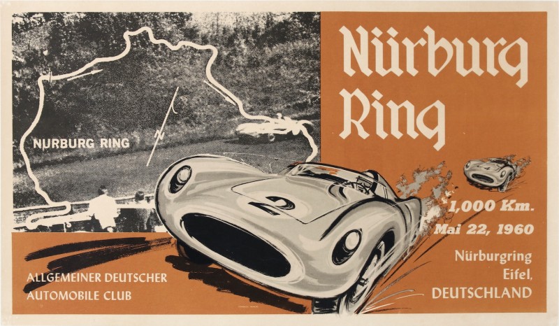 For sale: NURBURGRING 1000Km 1960 ALLGEMEINER DEUTSCHER AUTOMOBILE CLUB