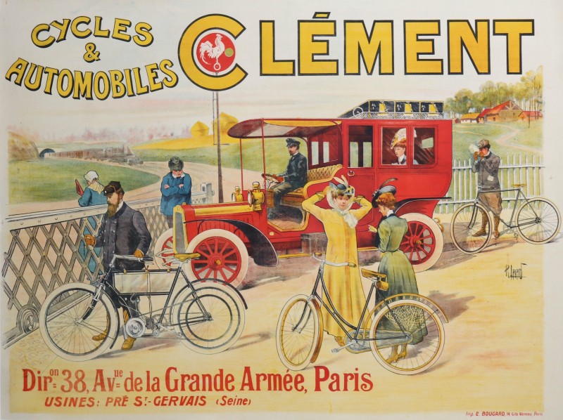 For sale: CYCLES ET AUTOMOBILES CLEMENT