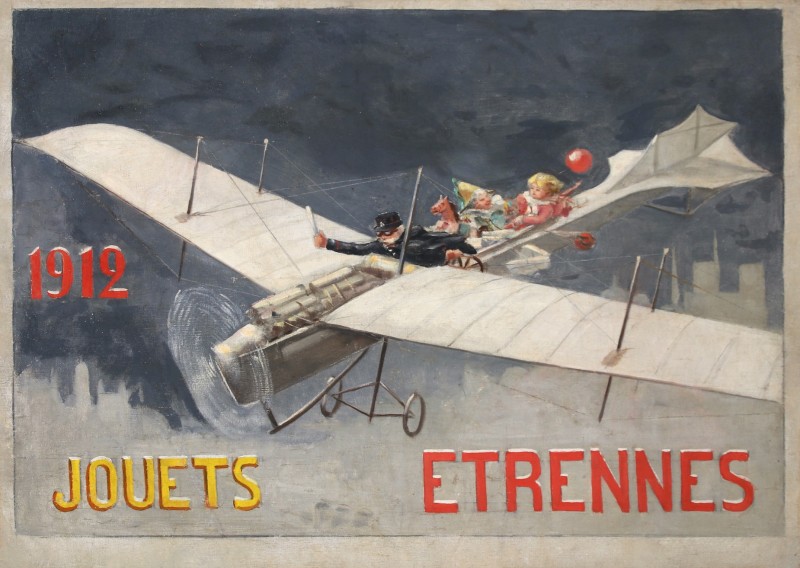 For sale: JOUETS ETRENNES  AÉROPLANE  ANTOINETTE PROJET AFFICHE