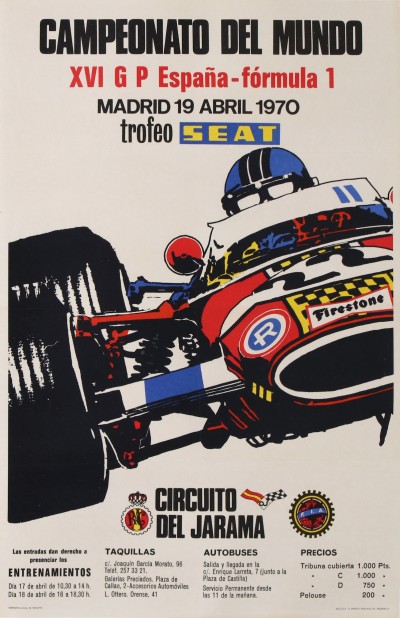 For sale: CAMPEONATO DEL MUNDO CIRCUITA DEL JARAMA MADRID 19 ABRIL 1970