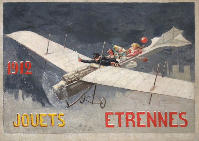 For sale: JOUETS ETRENNES  AÉROPLANE  ANTOINETTE PROJET AFFICHE
