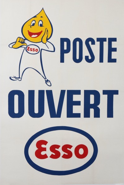 For sale: ESSO POSTE ESSENCE OUVERT