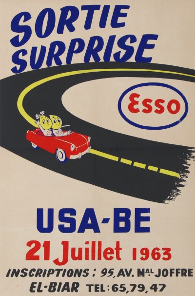 For sale: ESSO SORTIE SURPRISE USA-BE 21 JUILLET 1963