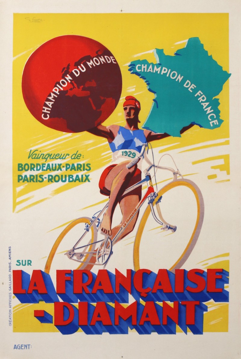 For sale: CYCLES LA FRANÇAISE DIAMANT PARIS ROUBAIX BORDEAUX PARIS