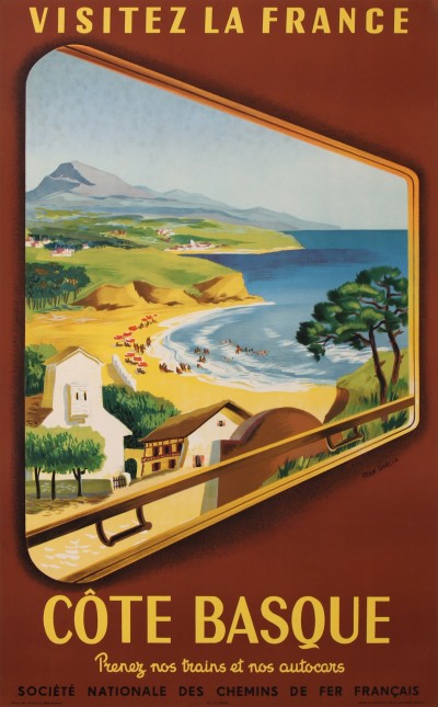 For sale: CÔTE ET PAYS BASQUE VISITEZ LA FRANCE SNCF