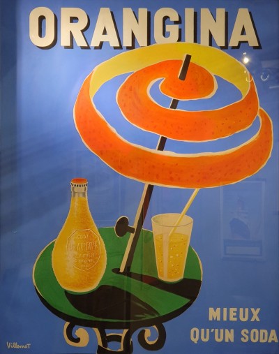 For sale: ORANGINA MIEUX QU'UN SODA MAQUETTE ORIGINALE
