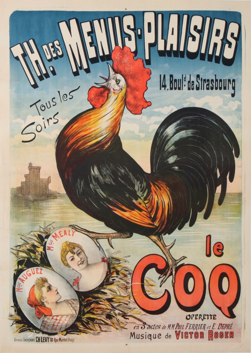 For sale: THEATRE DES MENUS-PLAISIRS - LE COQ