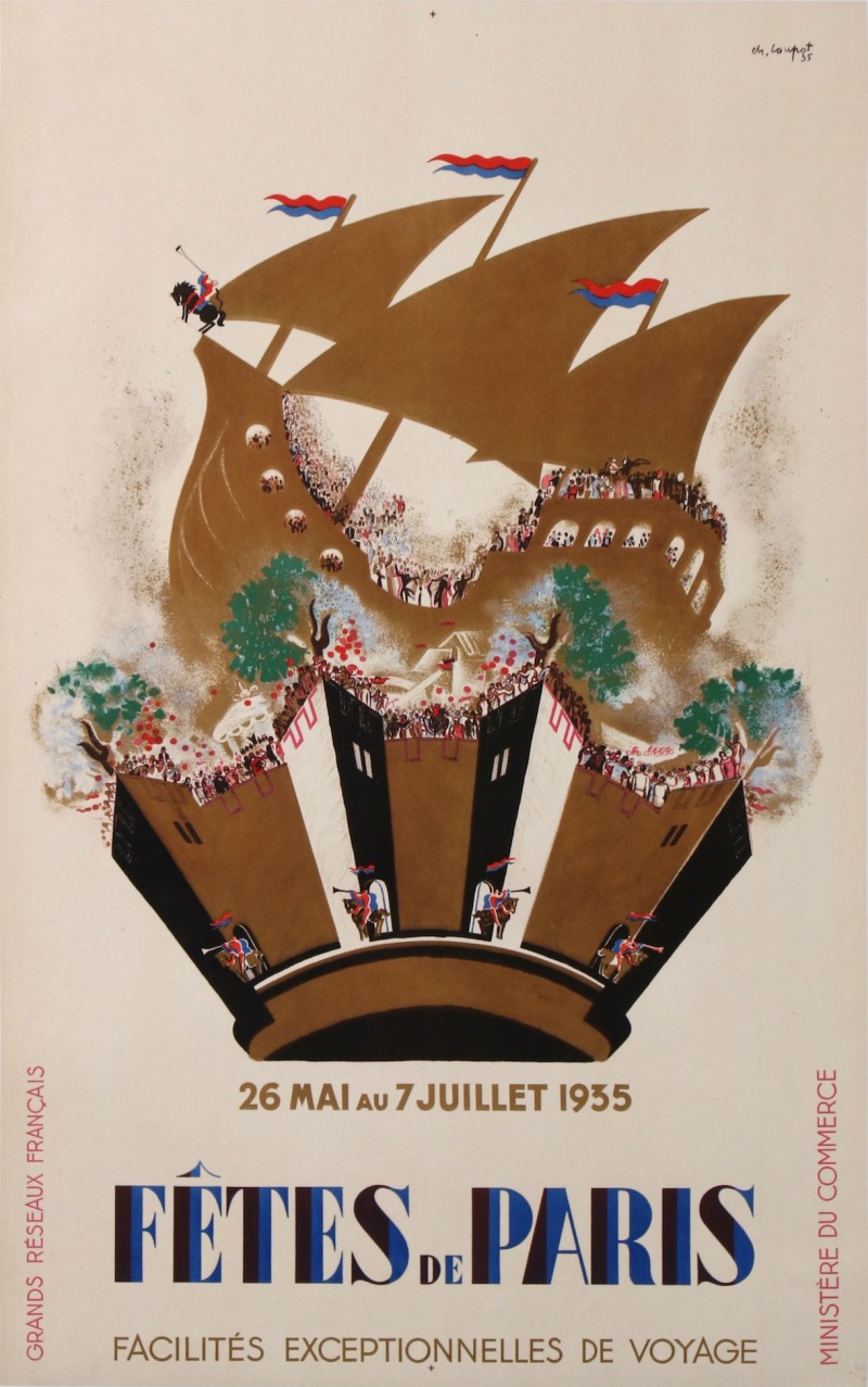 For sale: FETES DE PARIS 26 Mai au 7 Juillet 1935