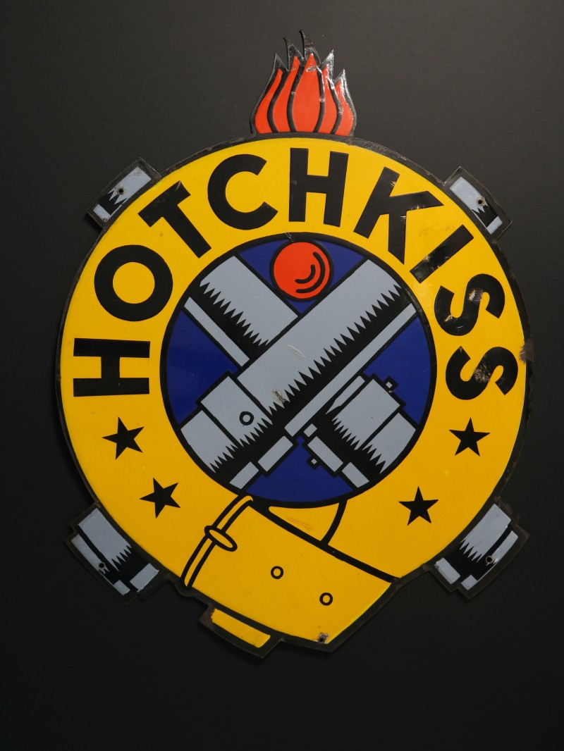 For sale: HOTCHKISS AUTOMOBILES PLAQUE EMAILLEE