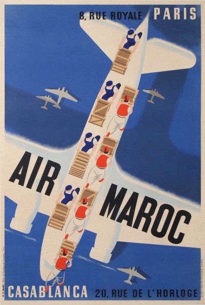 For sale: AIR MAROC PARIS CASABLANCA
