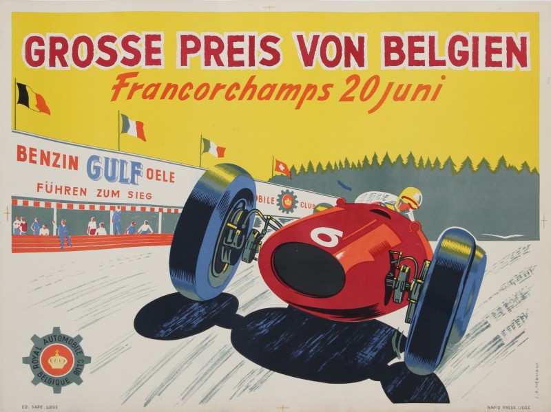 For sale: GROSSE PREIS VON BELGIEN FRANCORCHAMPS 20 JUNI