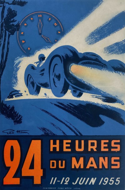 For sale: SOLD  !!! 24 HEURES DU MANS 1955