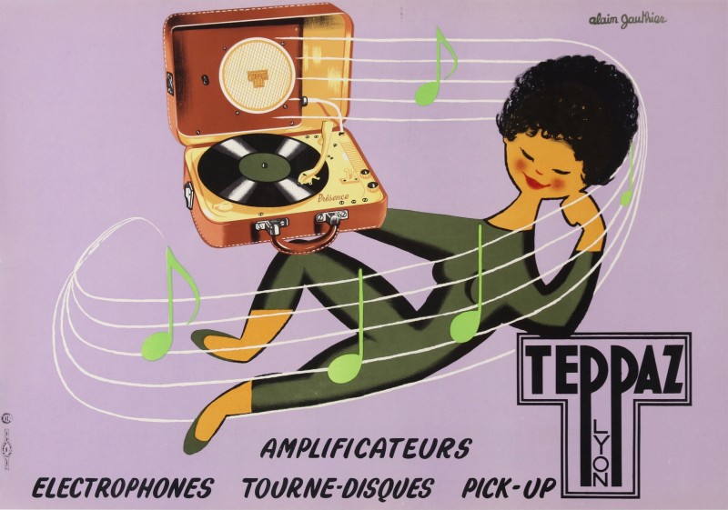 For sale: TEPPAZ LYON  ELECTROPHONES PICK-UP AMPLIFICATEURS ELECTROPHONES TOURNE DISQUES