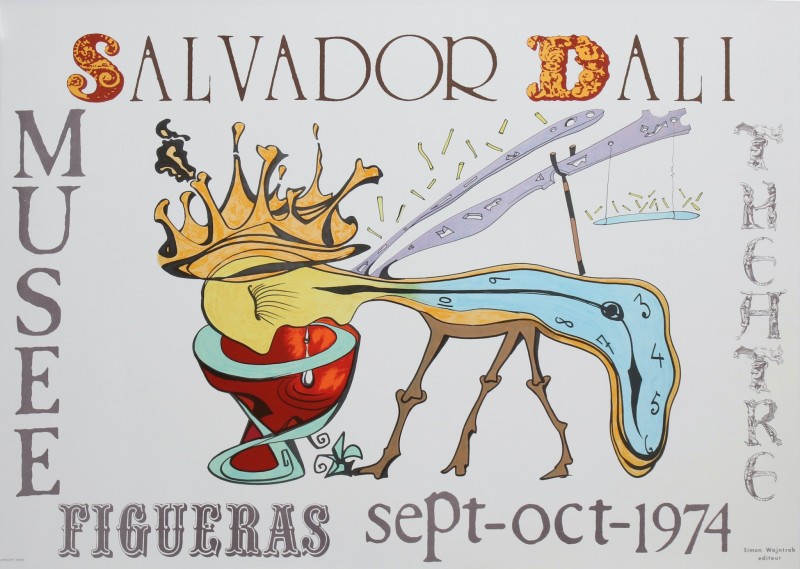 For sale: SALVADOR DALI  MUSEE FIGUERAS SEPT-OCT  EXPO 1974