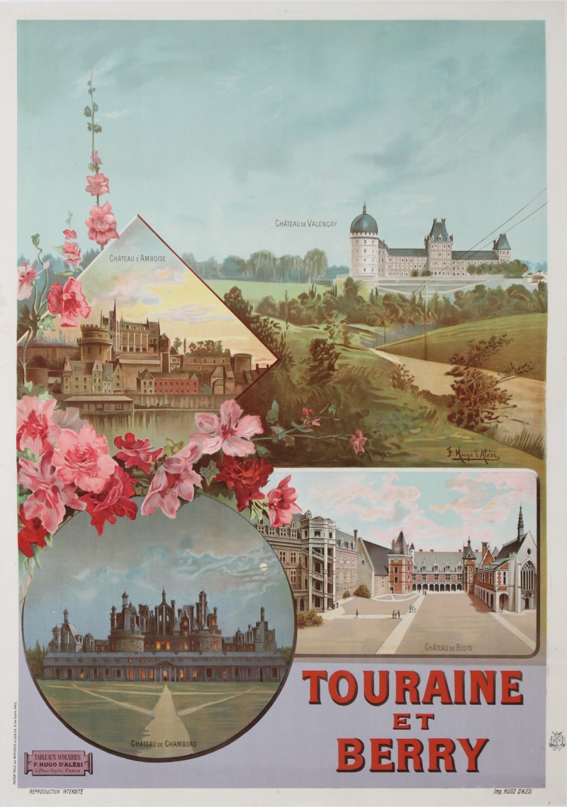 For sale: TOURAINE ET BERRY CHATEAUX D AMBOISE VALENCAY CHAMBORD BLOIS