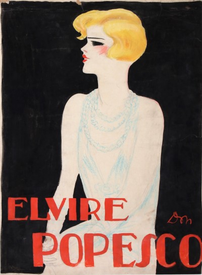 For sale: ELVIRE POPESCO PROJET D'AFFICHE