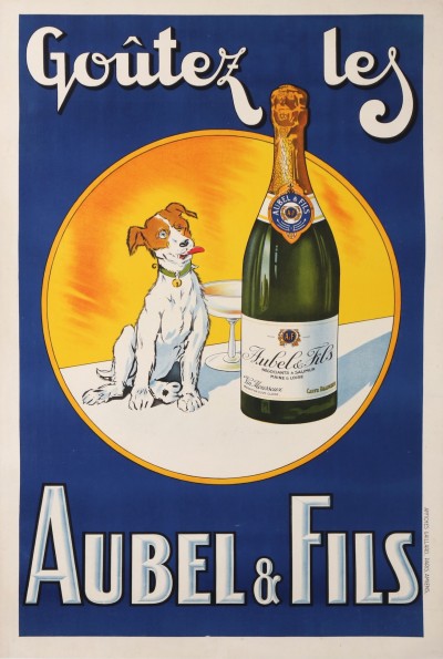 For sale: AUBEL ET FILS  GOUTEZ LES VIN MOUSSEUX DE SAUMUR