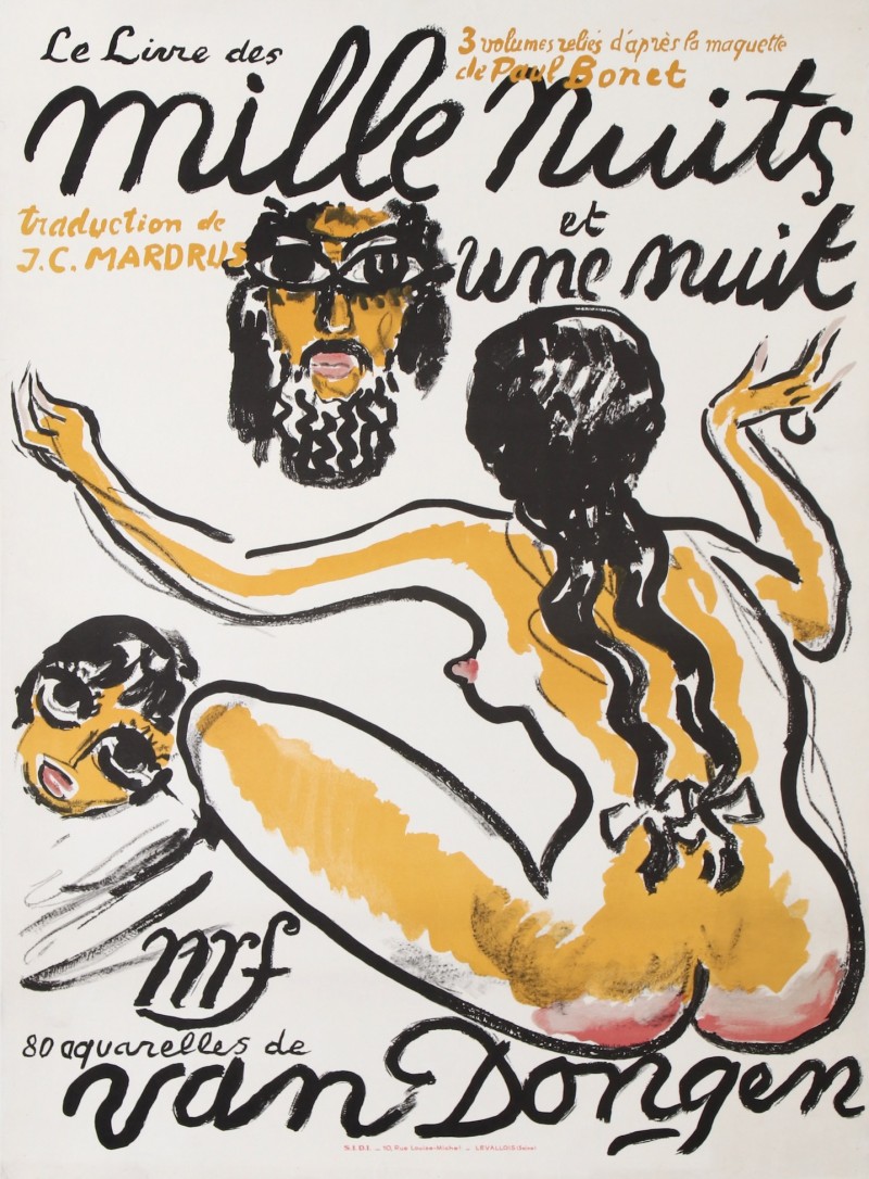 For sale: LE LIVRE DES MILLE NUITS ET UNE NUIT  80 AQUARELLES DE KEES VAN DONGEN